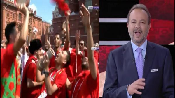 الجماهير المغربية تصنع الحدث في العاصمة الروسية موسكو