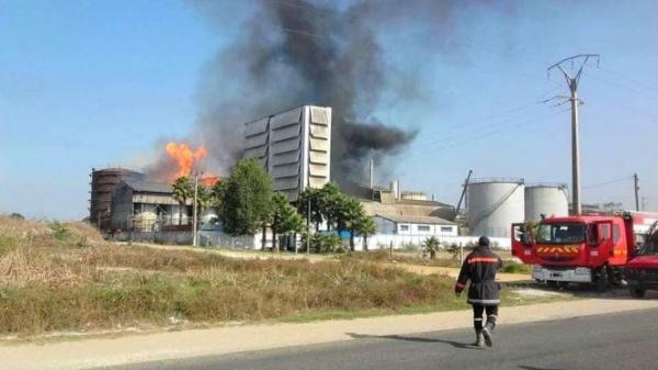 آخر مستجدات الحريق الذي ضرب مصنع لإنتاج الإيثانول وغاز الكربون ضواحي القنيطرة