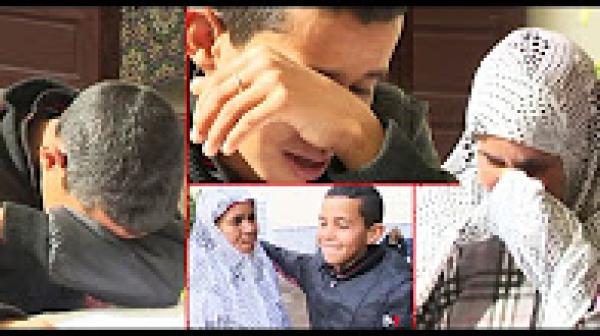 لقاء مؤثر بين طفلين ووالديهما بعد مرارة التشرد