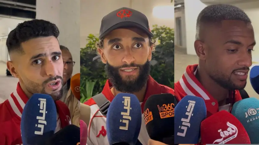 لاعبو الوداد يعبرون عن فرحتهم بالفوز بالديربي