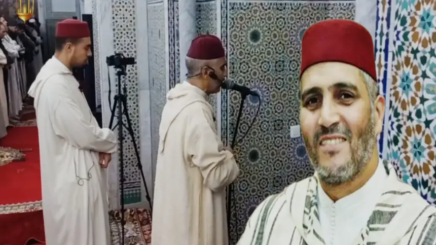 ليلة روحانية في وجدة: المقرئ العيون الكوشي يجمع الآلاف في مسجد محمد السادس