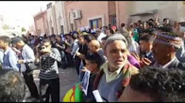 مسيرة احتجاجية بتنغير تضامنا مع ايديا