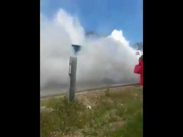 بالفيديو..احتراق حافلة لنقل المسافرين ضواحي شفشاون