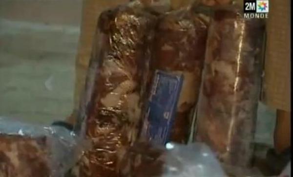 ضبط لحوم مهربة فاسدة قادمة من الهند