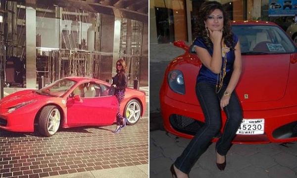 ليس بمشهد تمثيلي .. المغربية شذى حسون و أمل العوضي يسرقان سيارة !!