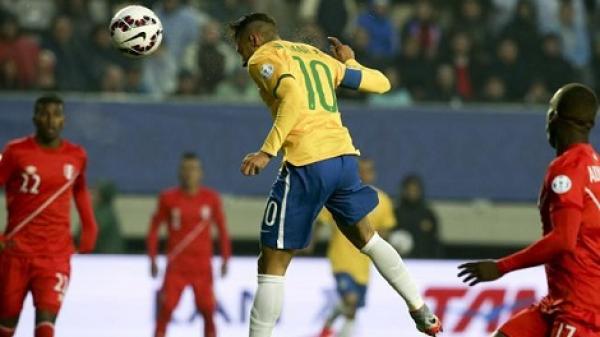 فوز شاق للبرازيل أمام البيرو (الفيديو)