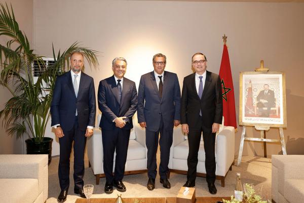 أخنوش يناقش مع المدير العام لمجموعة رونو آفاق تطوير قطاع صناعة السيارات بالمغرب