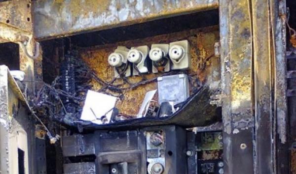 اندلاع حريق بمحول كهربائي بجامع الفنا