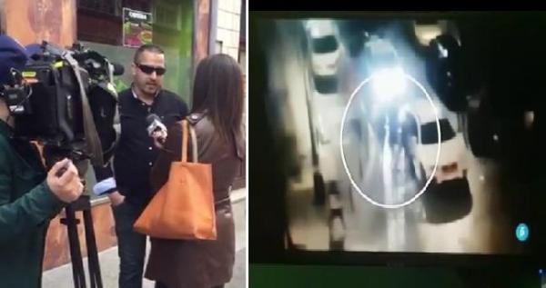 شاب مغربي يغامر بحياته لانقاذ عائلة اسبانية و يتلقى الشكر من الشرطة