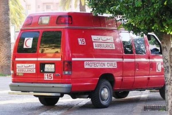 دراجة نارية من النوع الصيني C 90 تصدم سيدة ببني ملال وتصيبها بكسور خطيرة