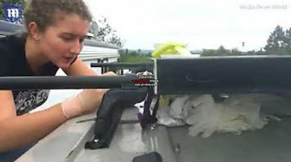 بالفيديو: مغامرة أمريكية تحول شاحنتها الصغيرة إلى جناح فندقي