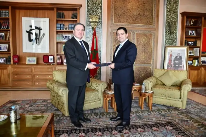 بوريطة يستقبل السفير الأمريكي الجديد