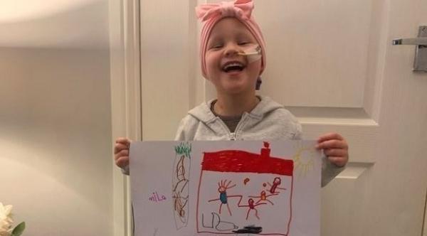 طفلة تعاني من السرطان تطلب من مواطنيها البقاء في منازلهم لمنع انتشار فيروس كورونا