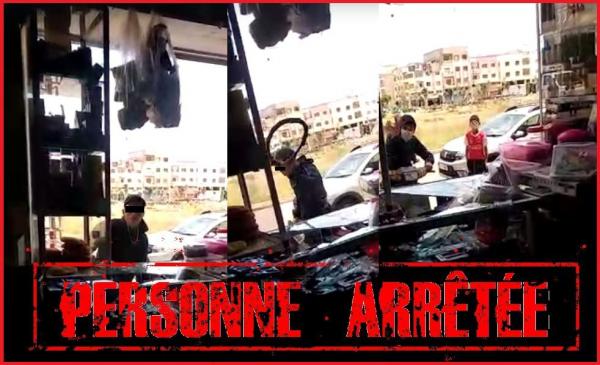 ظهر في فيديو يخرب واجهة محل بقالة ويهدد صاحبه بالسلاح الأبيض.. توقيف شخص بالدار البيضاء