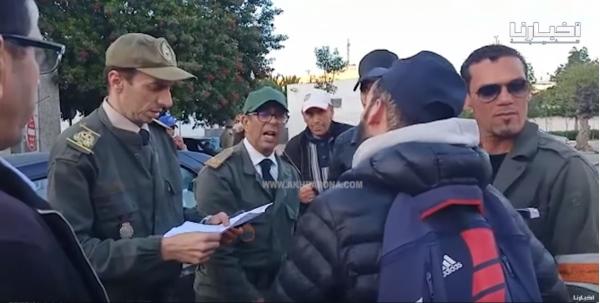 تدخلات رجال السلطة بالدارالبيضاء في حملة لمحاصرة مخالفي حظر التجوال