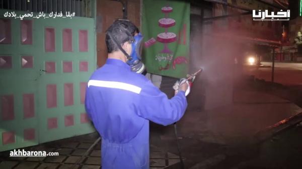 هذا ما قاله "رضوان" عن عمله في تعقيم منازل الحالات المصابة بفيروس كوفيد19