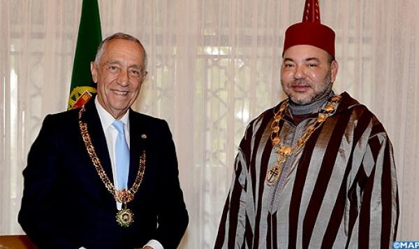 هذا ما قاله الملك محمد السادس للرئيس البرتغالي بعد فوز بلاده بـ "يورو 2016"
