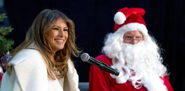 ميلانيا ترامب في اتصال هاتفي: "سانتا كلوز" موجود في المغرب !