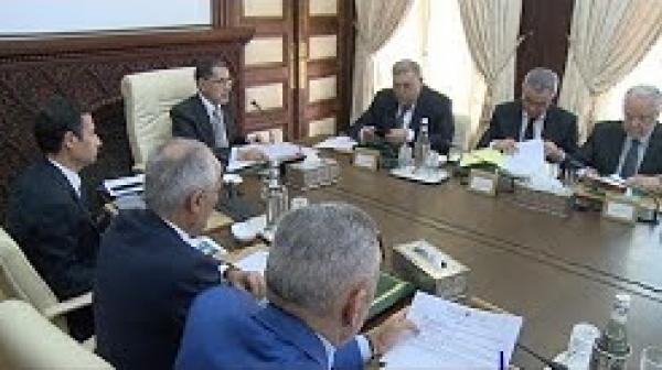 انعقاد مجلس الحكومة حول مشروع قانون المالية 2019