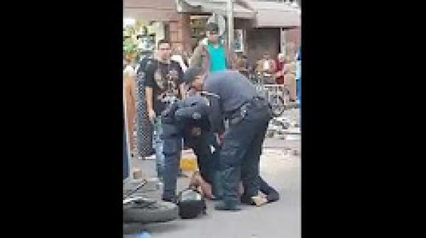 لحظة إيقاف مجرم خطير بالدارالبيضاء