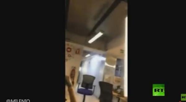 بالفيديو: مشاهد مخيفة لزلزال المكسيك