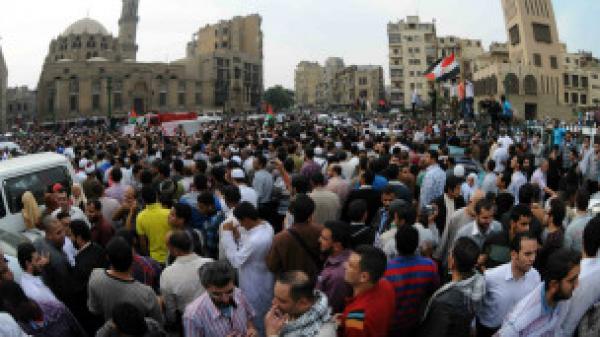 مظاهرة حاشدة في غزة احتجاجا على قرار قضائي مصري بحظر حماس