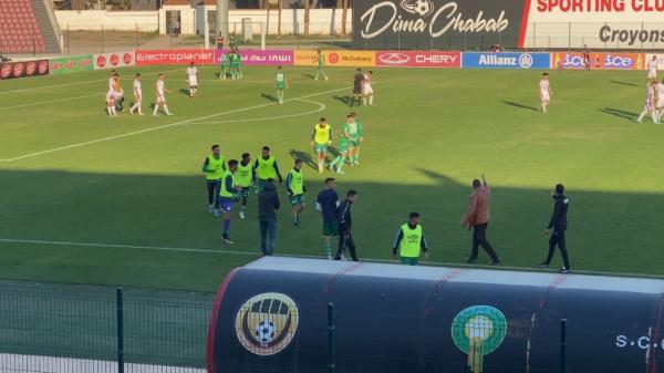 فرحة هيستيرية للاعبي الرجاء بعد تسجيل هدفين في مرمى الوداد