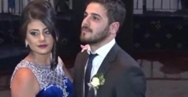 بالفيديو.. رقصة خيالية لعروسين وسط أمواج من الدخان