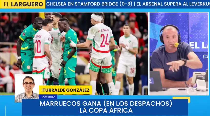 "قانون اللعبة فوق الجميع".. حكم إسباني شهير يفحم السنغال ويزكي أحقية "الأسود" باللقب القاري (فيديو)