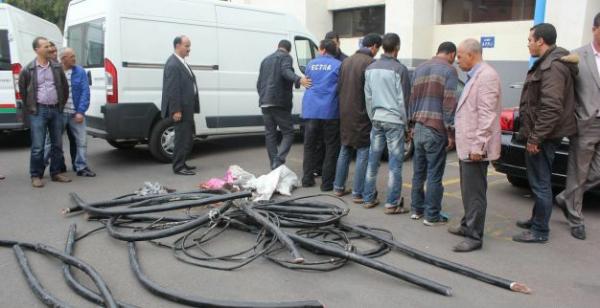 زعيم عصابة سرقة الأسلاك النحاسية بطنجة يسقط في قبضة الأمن