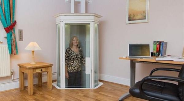 مصعد ثوري يمكن أن يستبدل السلالم في المنازل