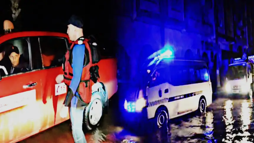 وسط ظلام دامس.. كاميرا "أخبارنا" تخترق الفيضانات وترصد لكم آخر التطورات بالقصر الكبير