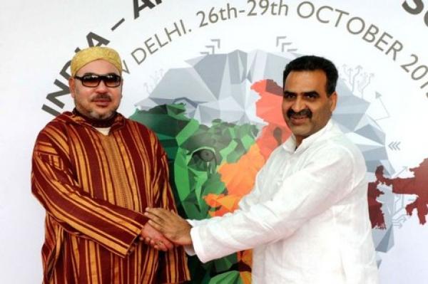 وزارة القصور والأوسمة تعلن مشاركة الملك في منتدى “الهند – إفريقيا” 