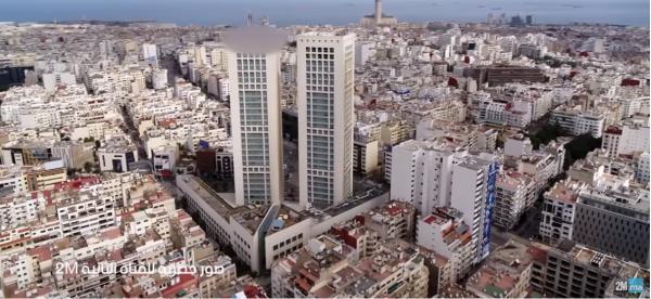 صور جوية للدار البيضاء في زمن الكورونا