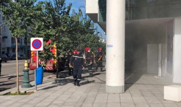 مستجدات حريق "الرباط سانتر": إخلاء طابقين وهذا هو سبب اندلاعه