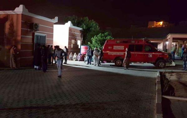 صورة من أمام مستشفى كلميم الجهوي