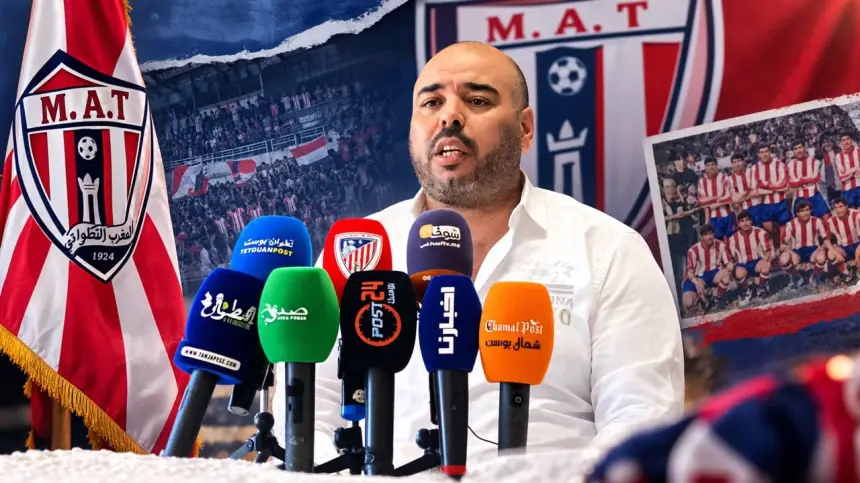 بعد المنع الدولي.. رئيس المغرب التطواني يكشف تفاصيل الملف ويوجه رسالة طمأنة للجماهير التطوانية