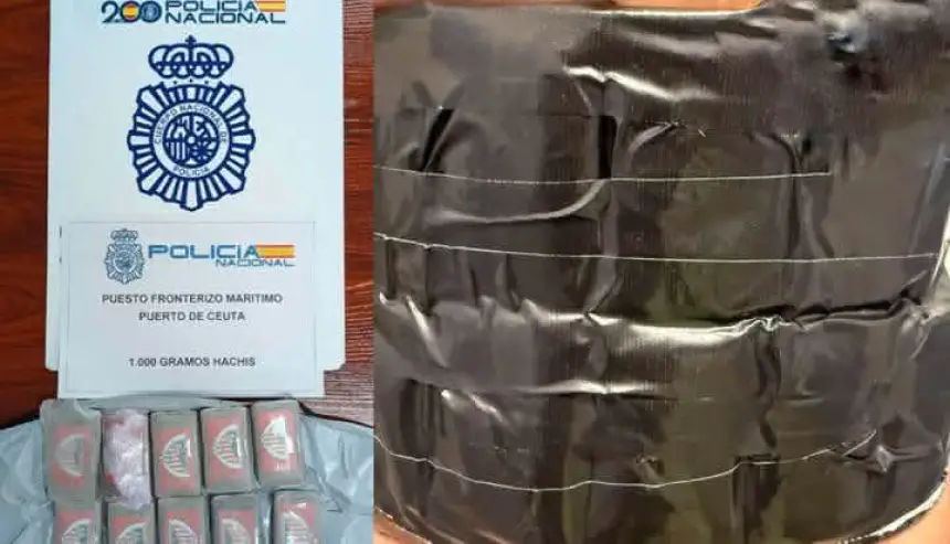 إحباط تهريب مخدرات تحمل لوغو المغرب التطواني