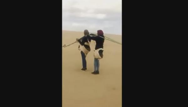 مصر .. تحليق طالبتين بمظلة ينتهى بكارثة