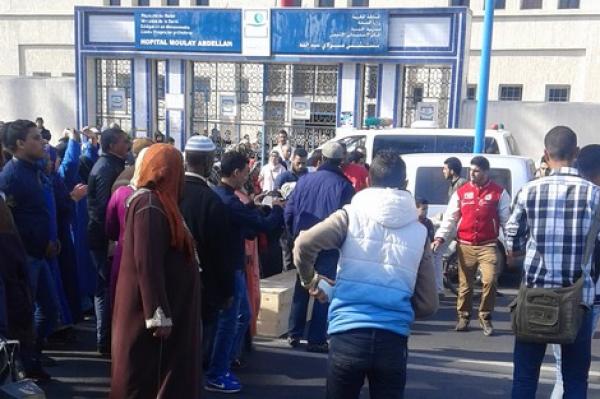 بعد احتجاجات عائلة الطالبات الأربع  .. بلاغ رسمي من وزارة "الصحة" حول حقيقة مستودع الأموات بالمحمدية 