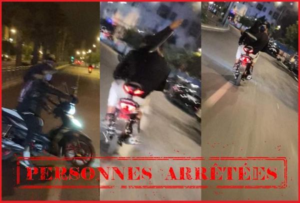 فيديو المطاردة بين دراجتين ناريتين بالدارالبيضاء.. ولاية الأمن تكشف تفاصيل الواقعة