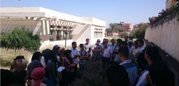 خاص ... طلبة البرنامج  الحكومي تكوين 25 الف مجاز يقاطعون الدراسة ببني ملال وهذا هو السبب