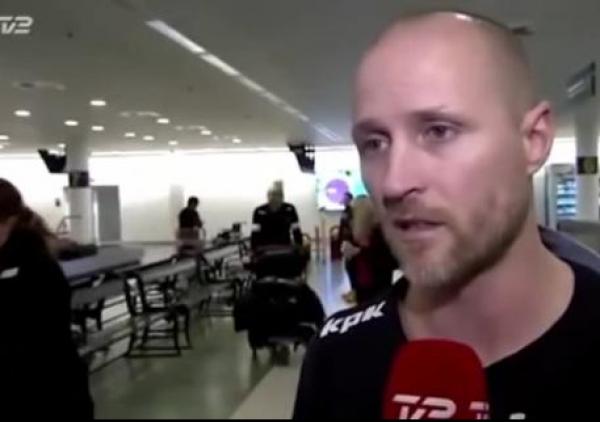 بالفيديو: امرأة تختفي أثناء بث مباشر على التلفزيون الدنماركي