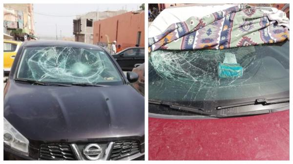 في زمن كورونا... مخمورون يعربدون بالشارع ويكسرون زجاج عدد من السيارات المركونة وسط صدمة أصحابها