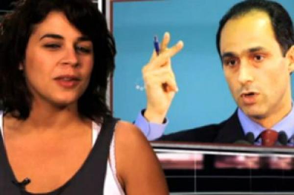 ممثلة مصرية تسخر من جمال مبارك على يوتيوب 
