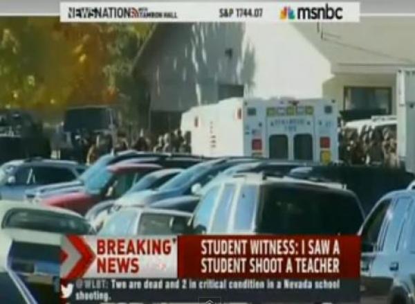 بالفيديو - تلميذ يقتل مدرسا ويصيب اثنين من زملائه بالرصاص قبل أن ينتحر في ولاية نيفادا