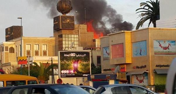 مصادر من الضحى : تماس كهربائي وراء وقوع الحريق و معطيات الزبائن محفوظة