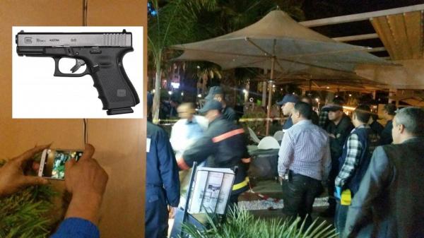 خطير..هذا هو السلاح الذي استعمل في الهجوم على مقھى الحي الشتوي بمراكش (صور)