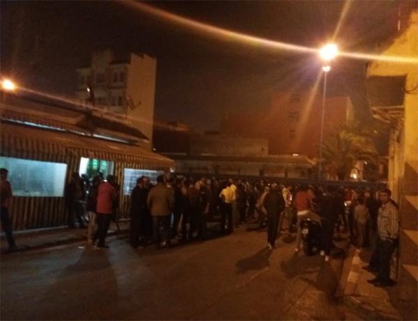 قوات الأمن بخريبكة تفرق بالقوة وقفة تضامنية مع حراك الريف