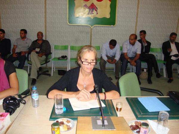 ولد الرشيد يستقبل وفد رئيسة مؤسسة كينيدي في العيون ويدعو إلى حل سلمي في ملف الصحراء